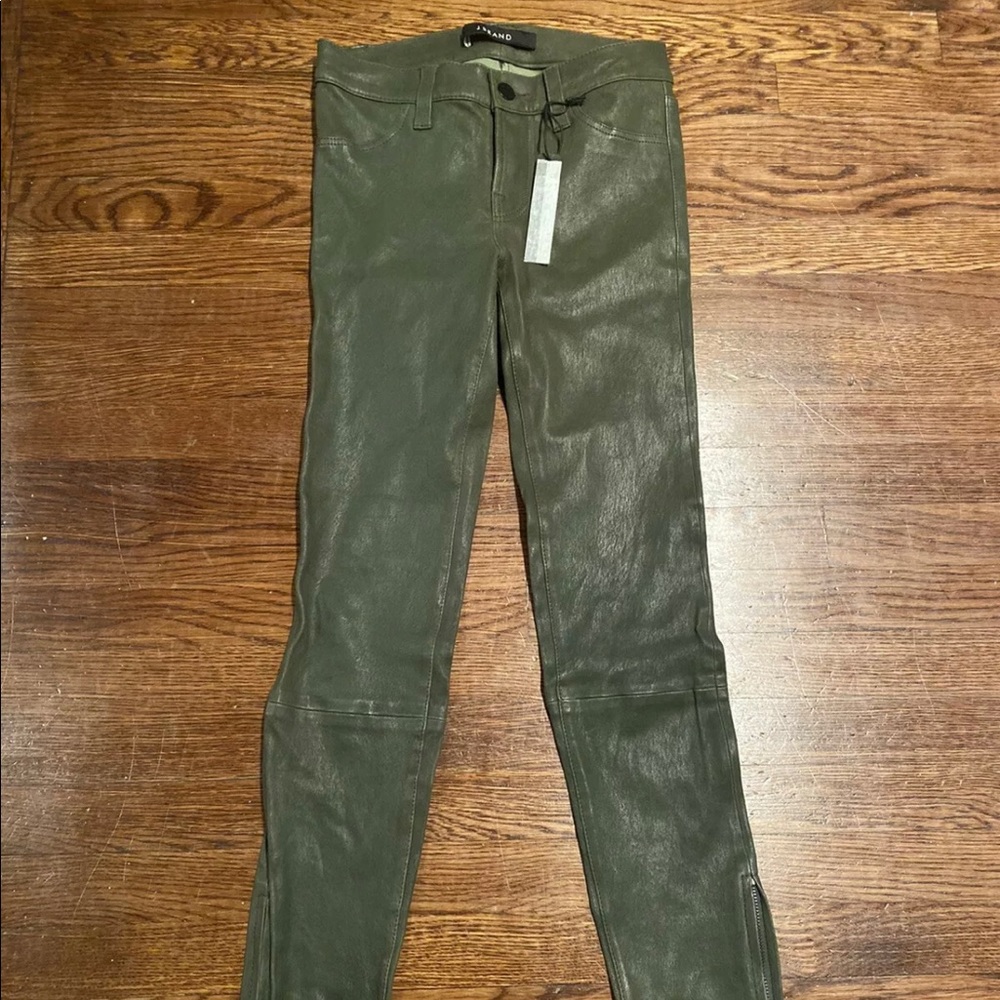 J Brand leather pants